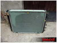 Large Mercedes radiator, to be used for cooling both engines.