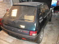 rear view of the car with the rearclusters and lower valance back on