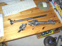 Overhauled the steering rack with new inner and outer joints, and new rubbers