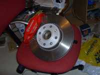 Testfit of caliper, and disk to a hub assembly.