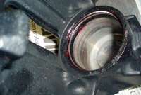 brake fluid enduring red grease applied to cylinder-piston seal