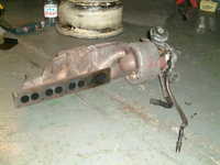 405 manifold, front view